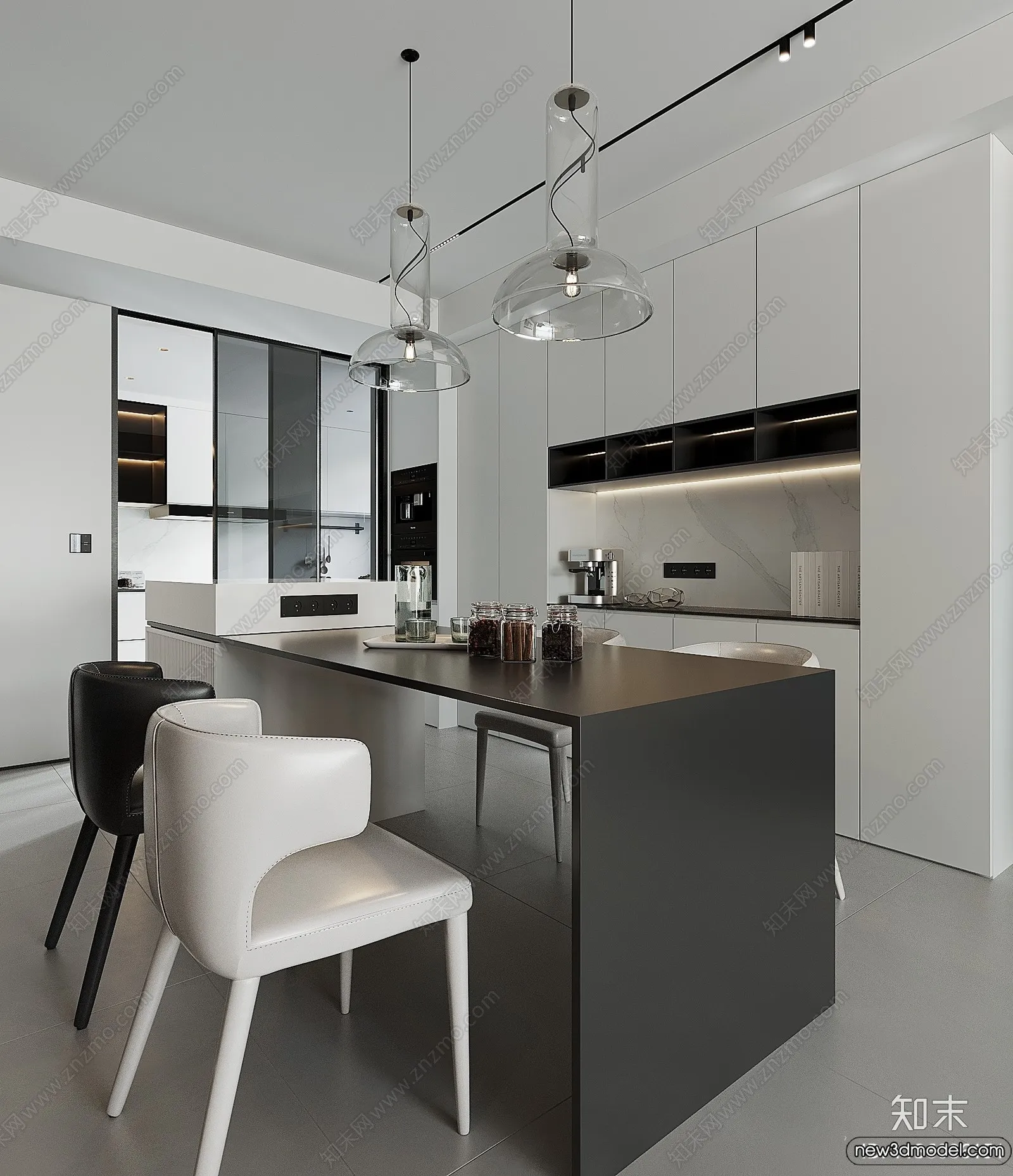 Kitchen - 3D Models - 3D Interior Scenes - 094