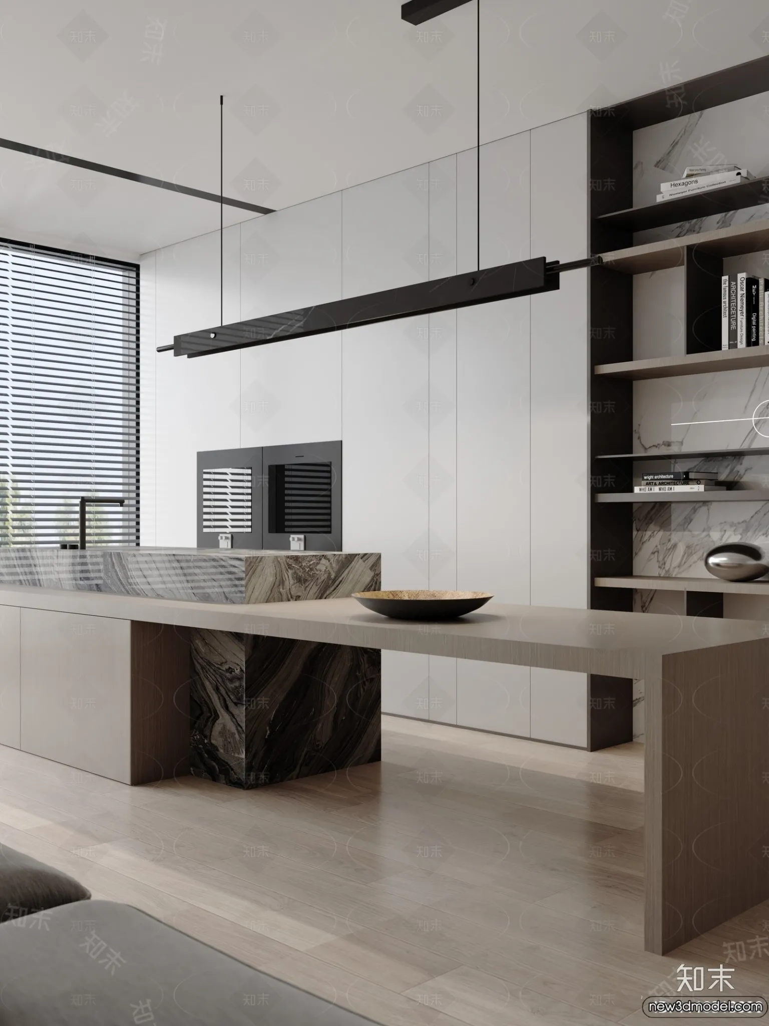 Kitchen - 3D Models - 3D Interior Scenes - 105