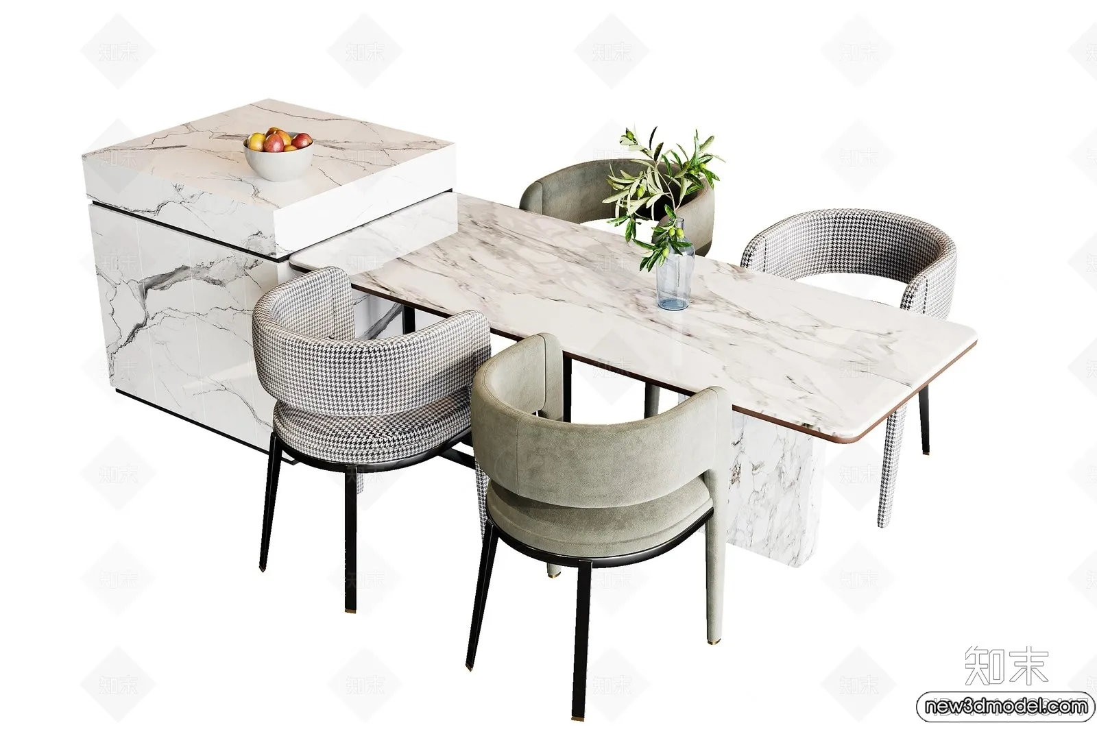 Kitchen - 3D Models - 3D Interior Scenes - 111