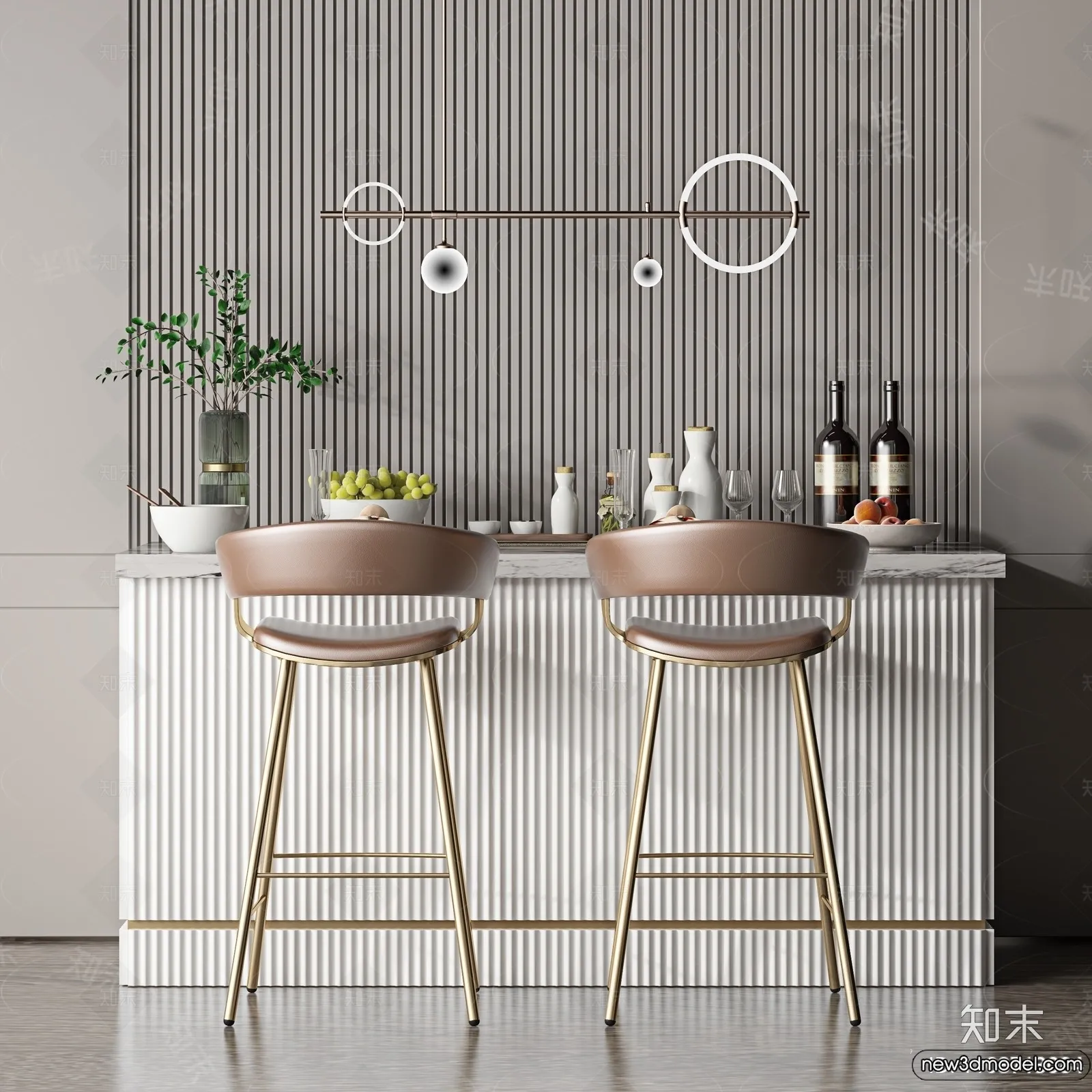 Kitchen - 3D Models - 3D Interior Scenes - 127