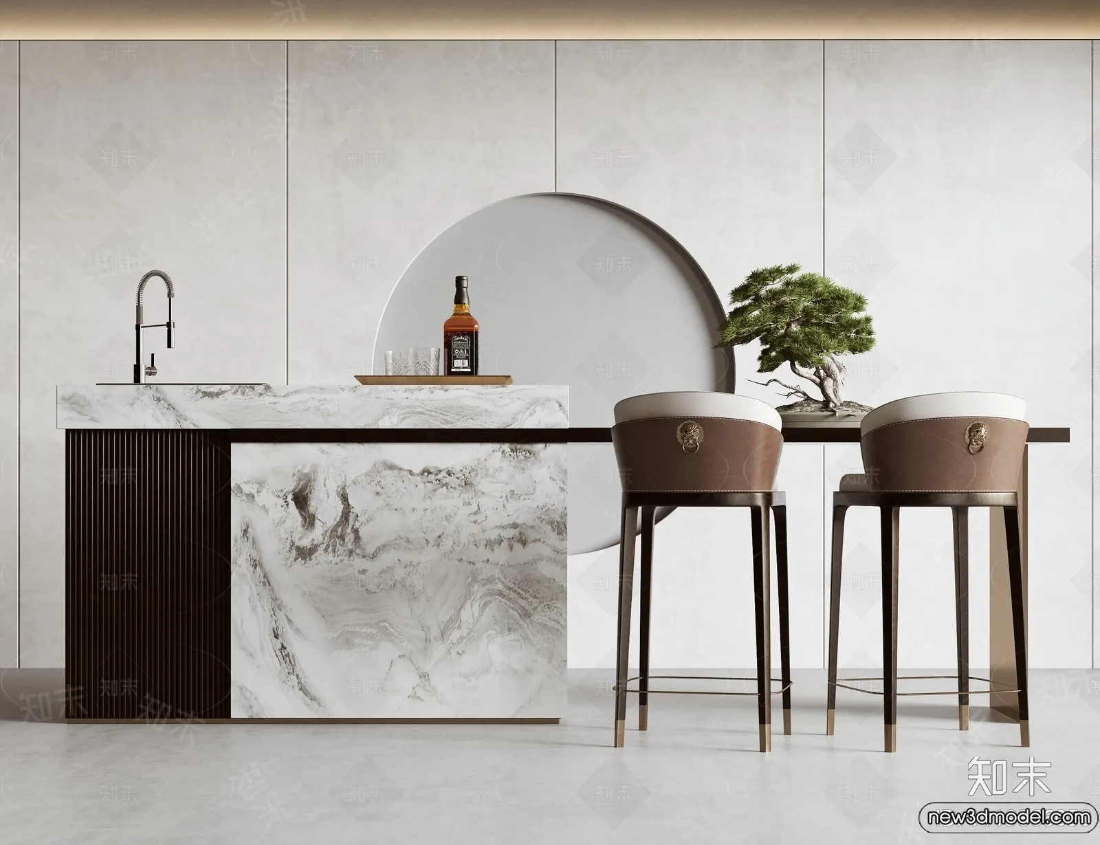 Kitchen - 3D Models - 3D Interior Scenes - 137