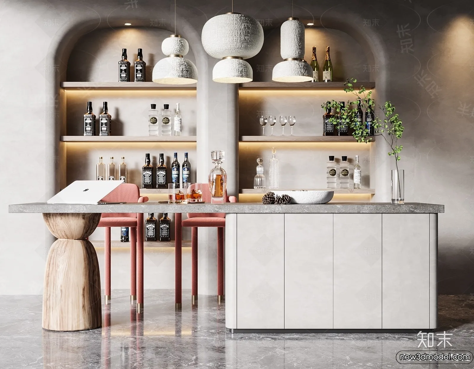 Kitchen - 3D Models - 3D Interior Scenes - 149