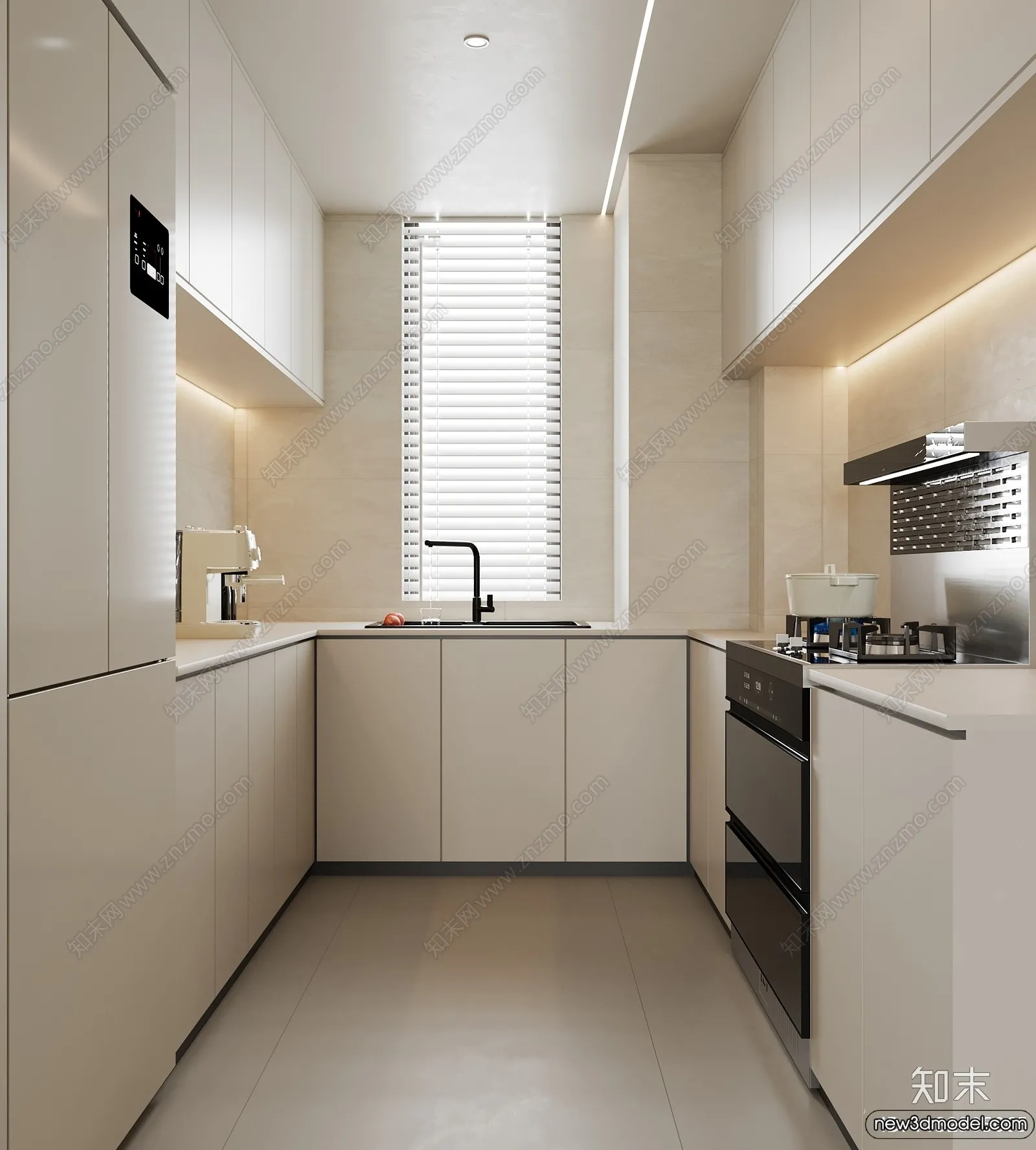 Kitchen - 3D Models - 3D Interior Scenes - 157