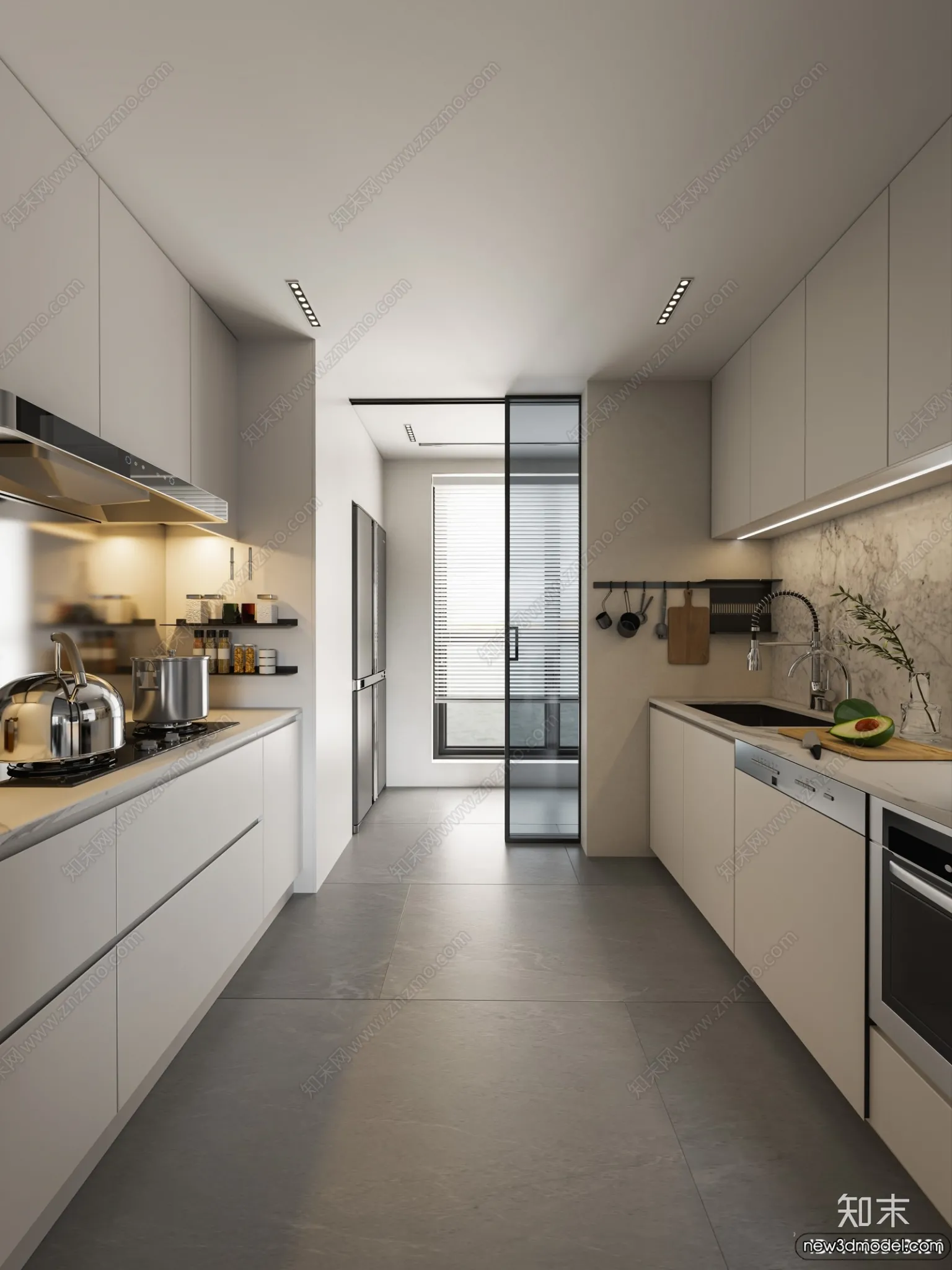 Kitchen - 3D Models - 3D Interior Scenes - 179