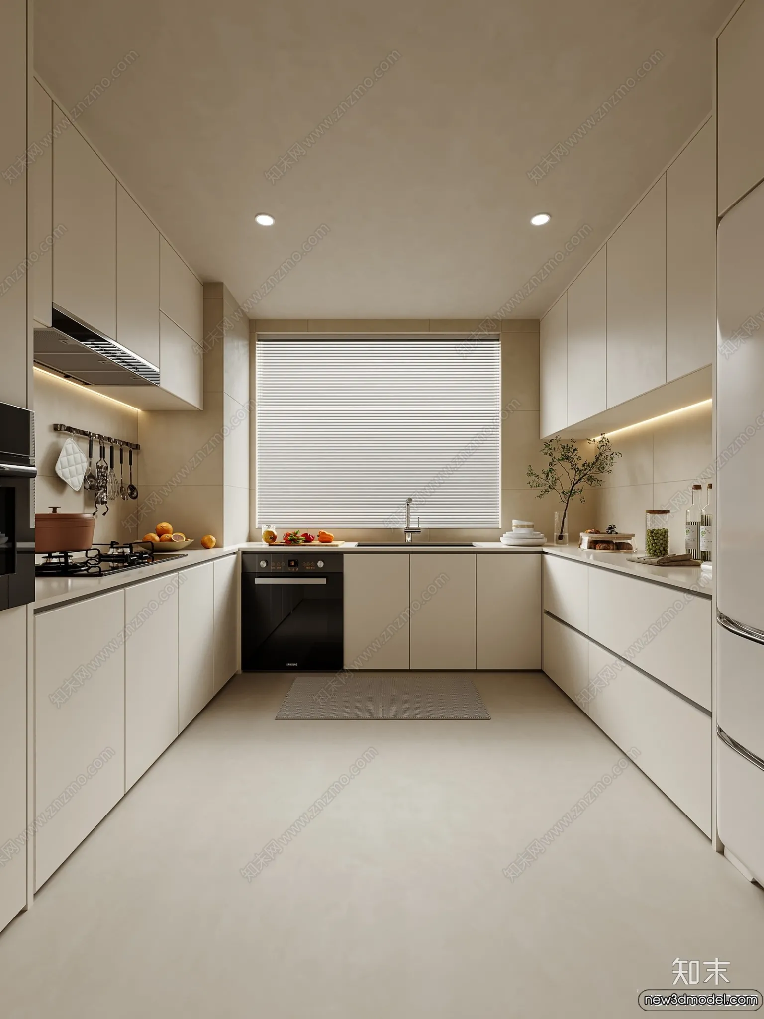 Kitchen - 3D Models - 3D Interior Scenes - 187