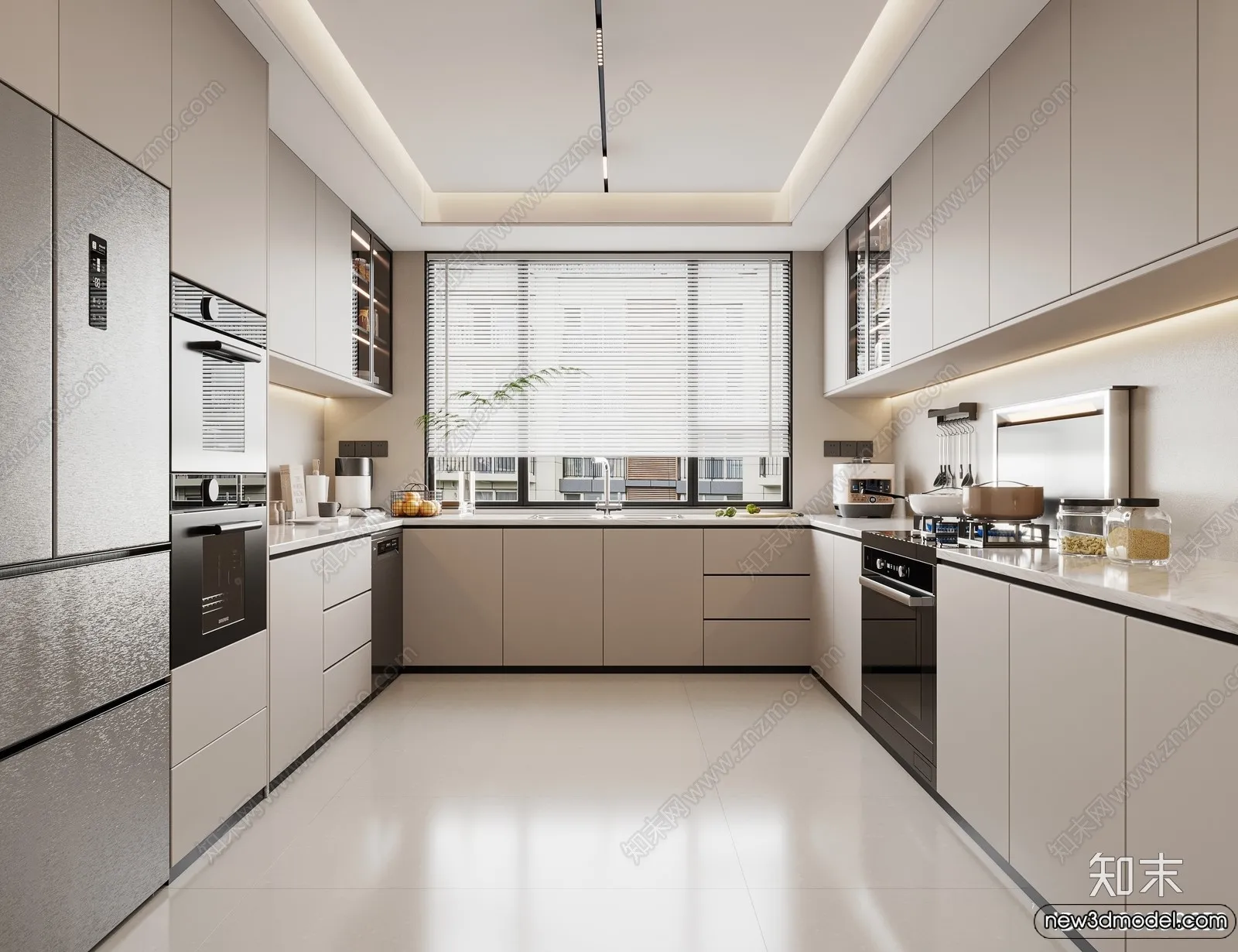 Kitchen - 3D Models - 3D Interior Scenes - 189