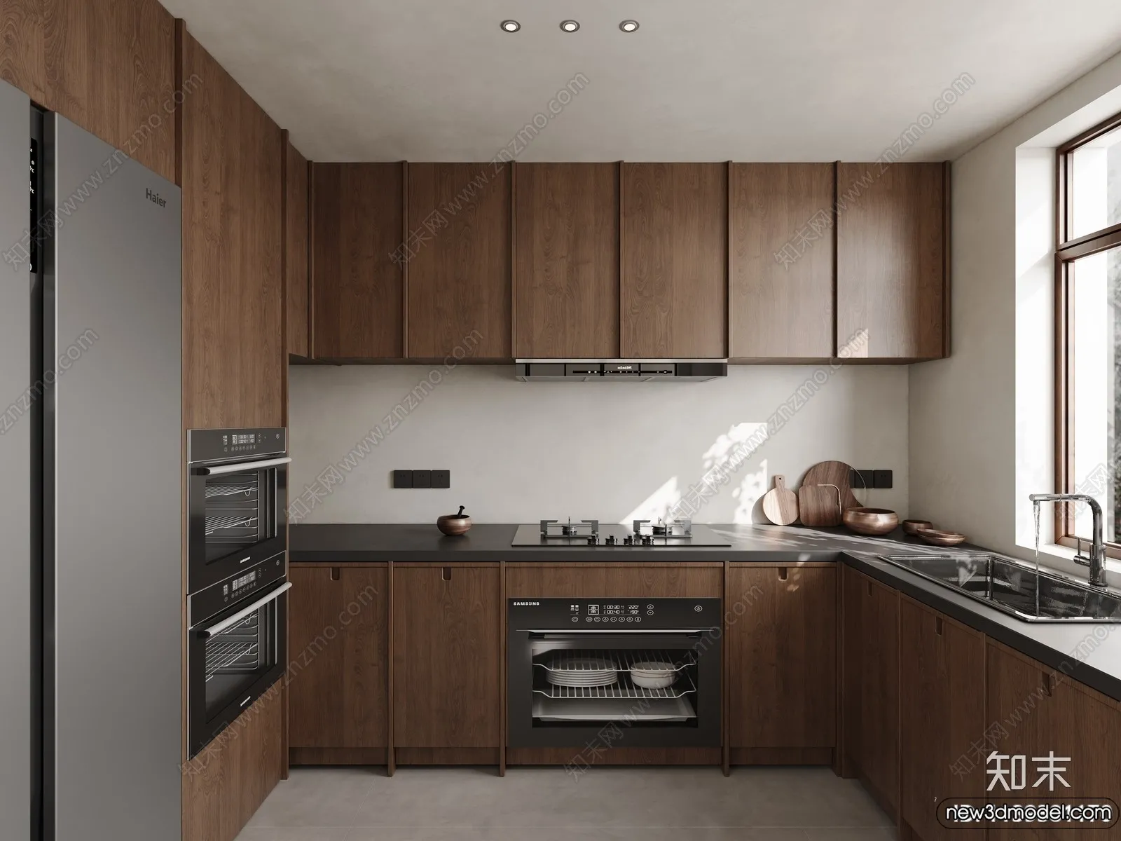 Kitchen - 3D Models - 3D Interior Scenes - 190