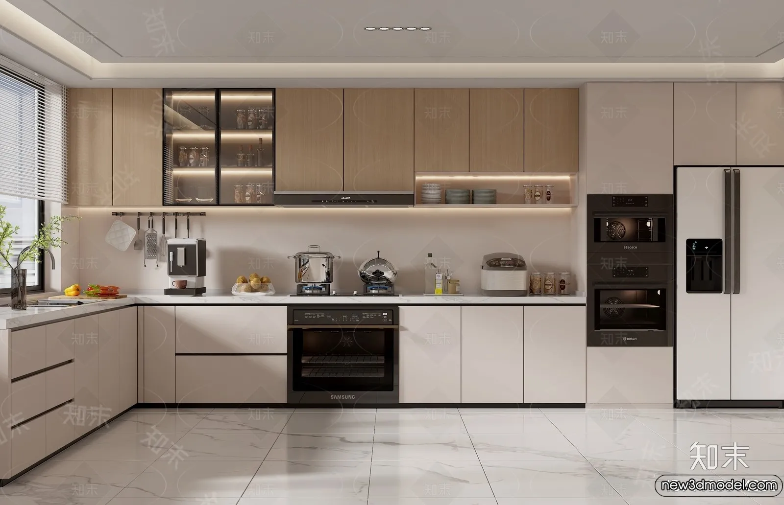 Kitchen - 3D Models - 3D Interior Scenes - 193