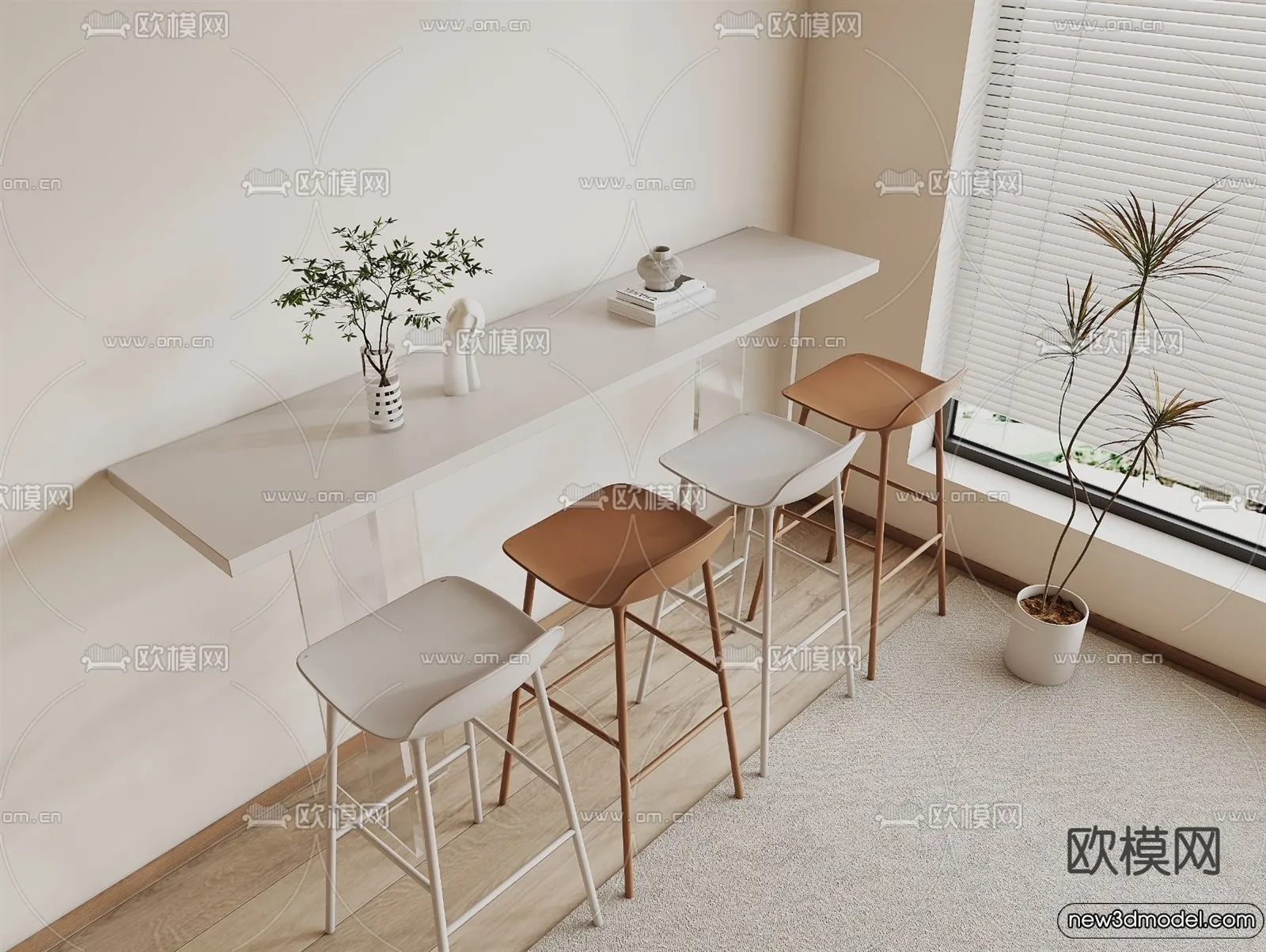 Kitchen - 3D Models - 3D Interior Scenes - 214