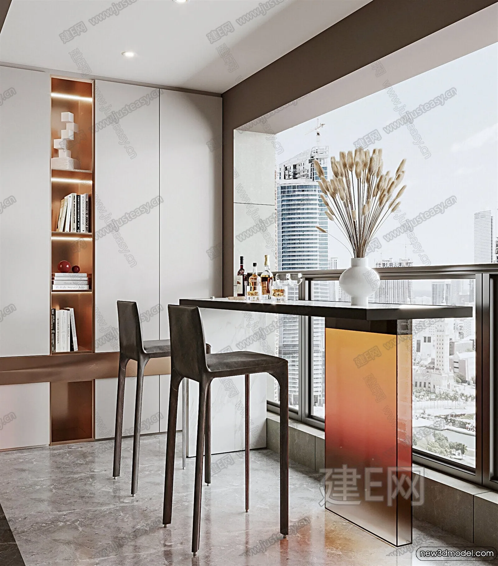 Kitchen - 3D Models - 3D Interior Scenes - 218