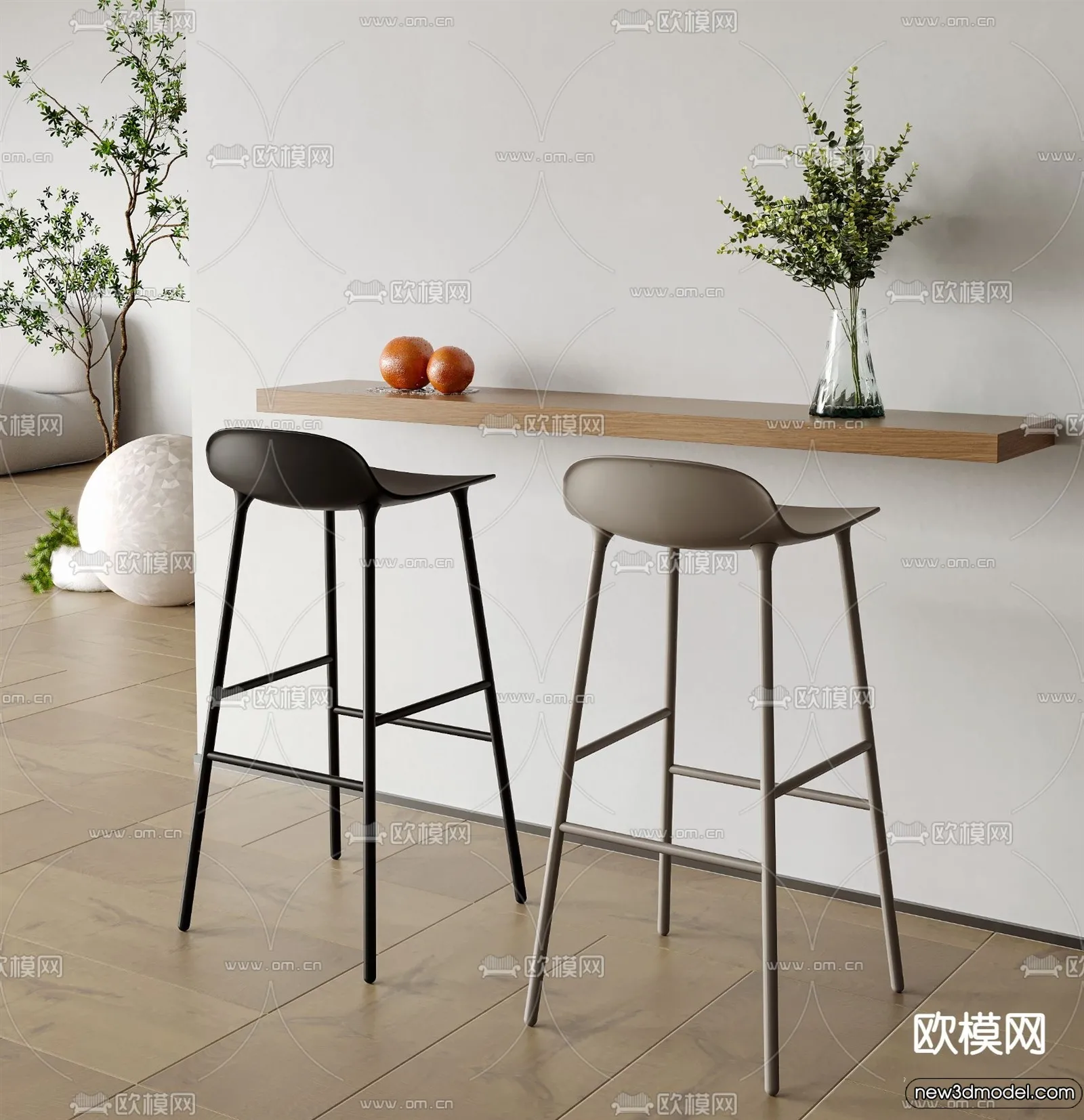 Kitchen - 3D Models - 3D Interior Scenes - 220