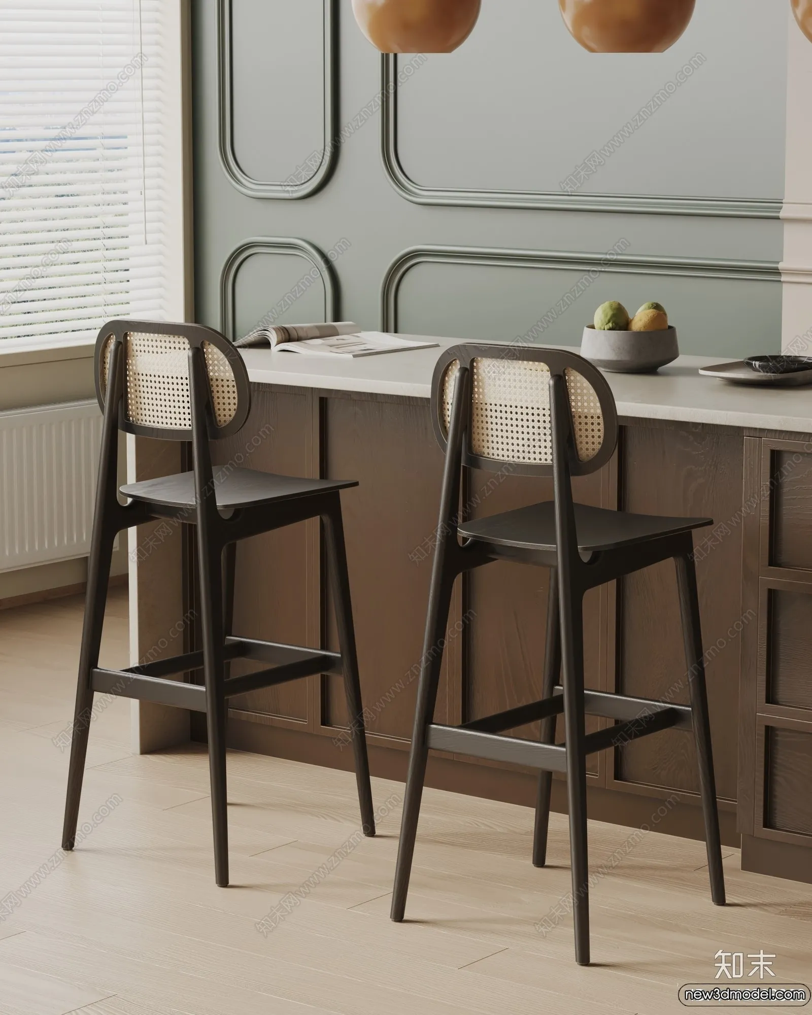 Kitchen - 3D Models - 3D Interior Scenes - 230