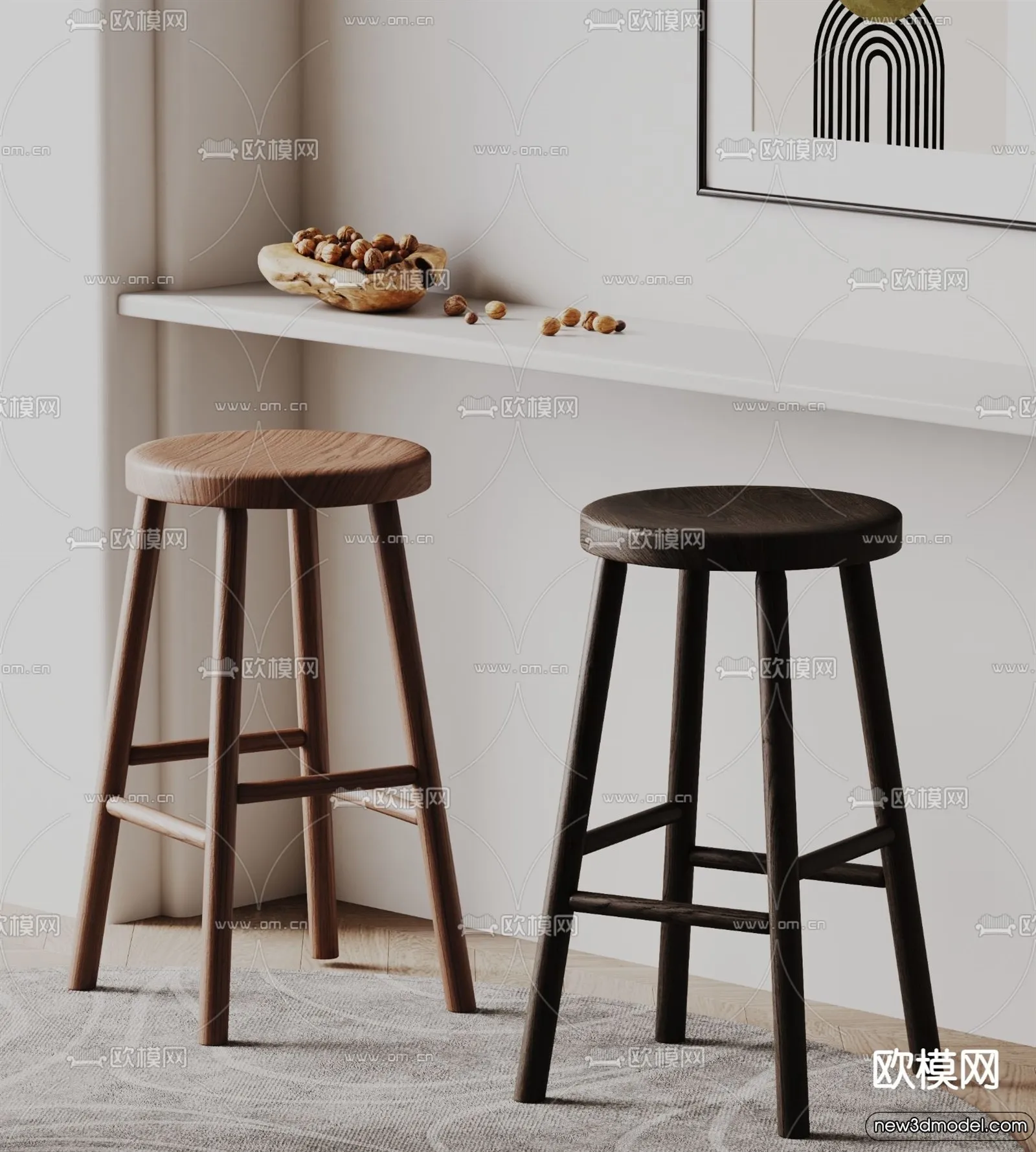 Kitchen - 3D Models - 3D Interior Scenes - 233