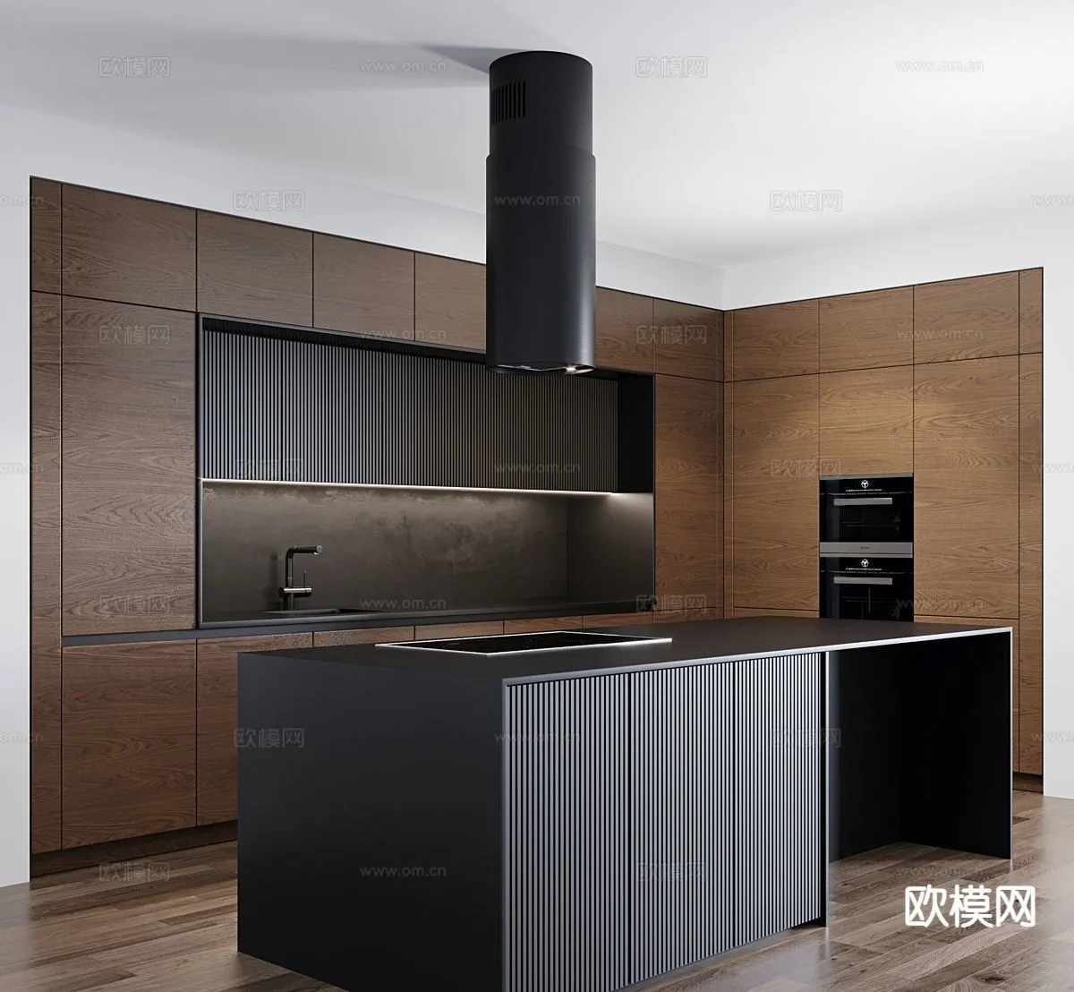 KITCHEN 3D MODELS - 3D Model For Interior Design - 11659