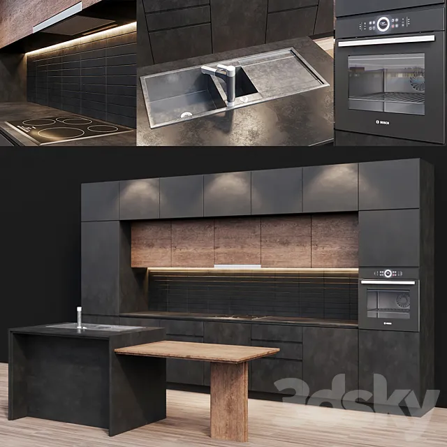 Kitchen 4 3D Model