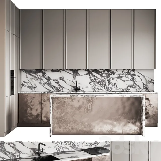 Kitchen 4. 3D Model