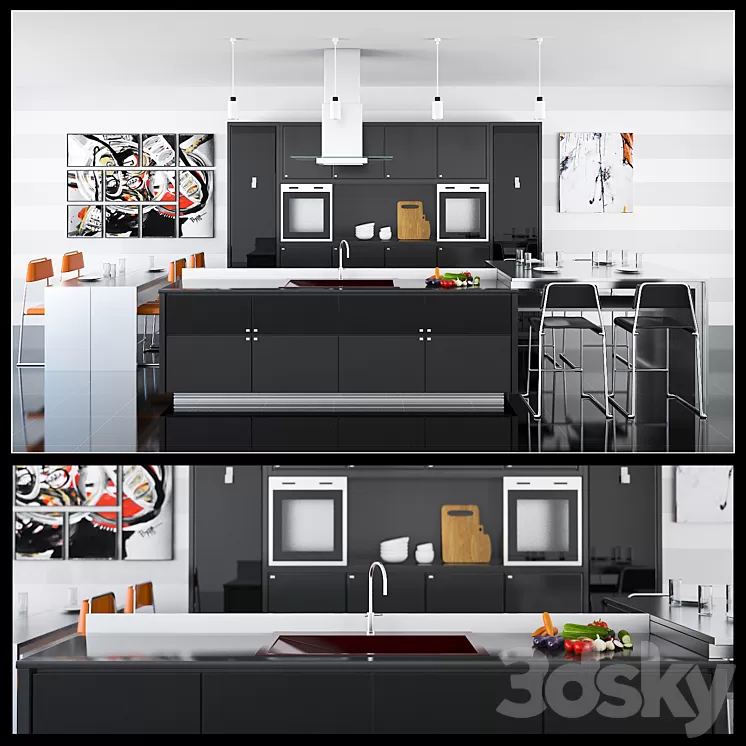 KITCHEN 4 3D Model