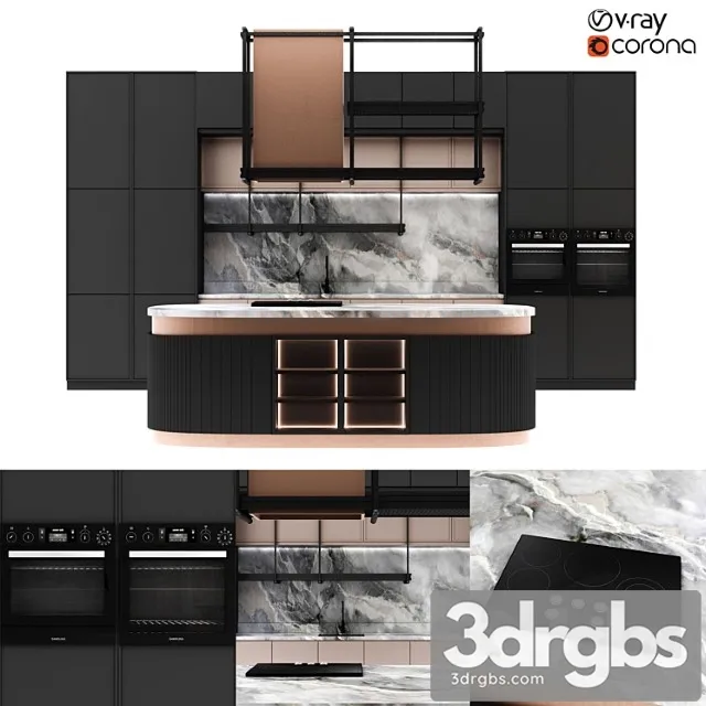 Kitchen 445 3D Model Free
