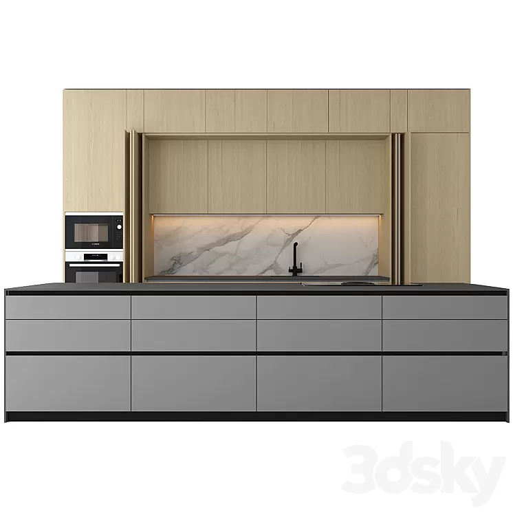 Kitchen 46 3D Model Free