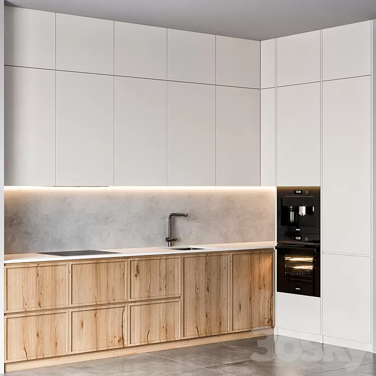 kitchen 60 3D Model Free