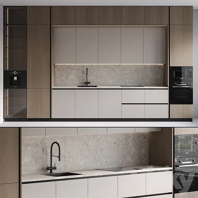 Kitchen 8 3D Model