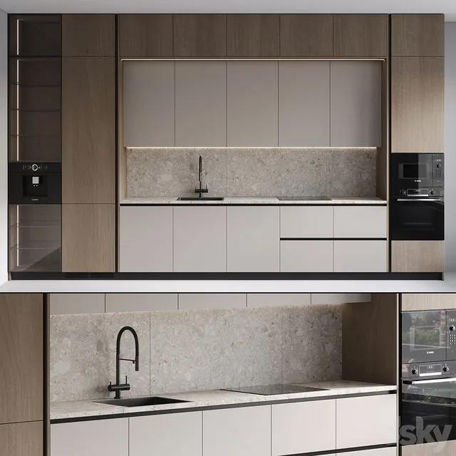 Kitchen 8 3D Model