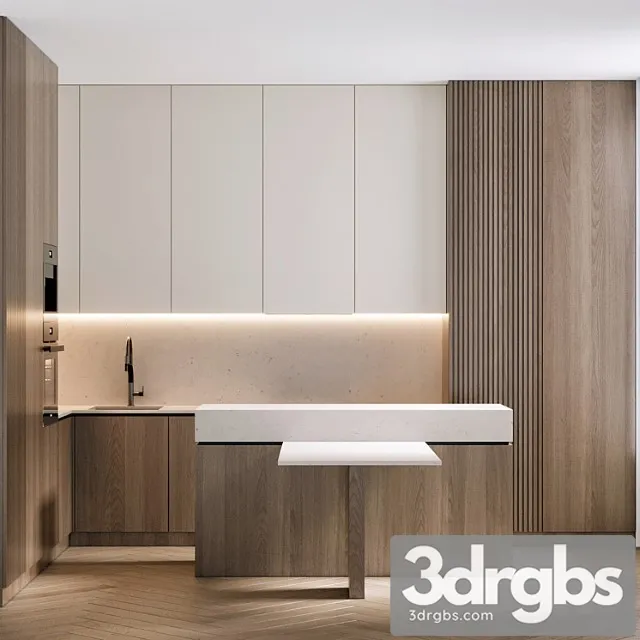 Kitchen 92 3D Model Free