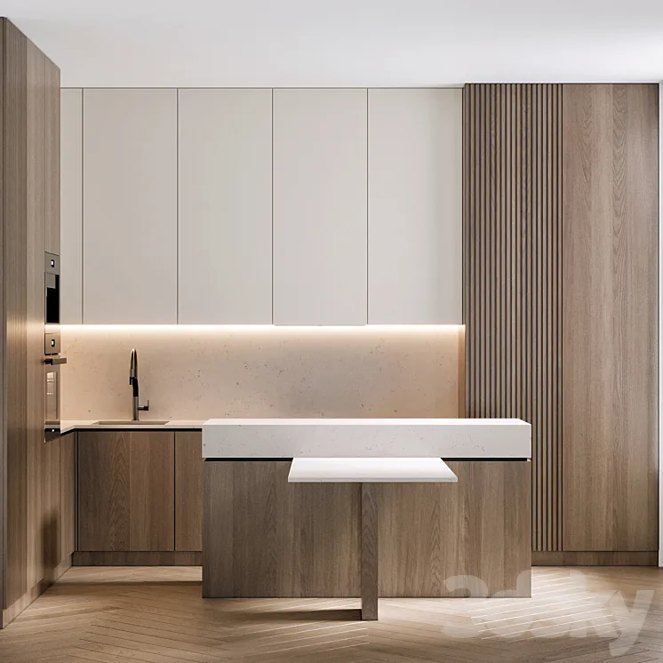 kitchen 92 3D Model Free