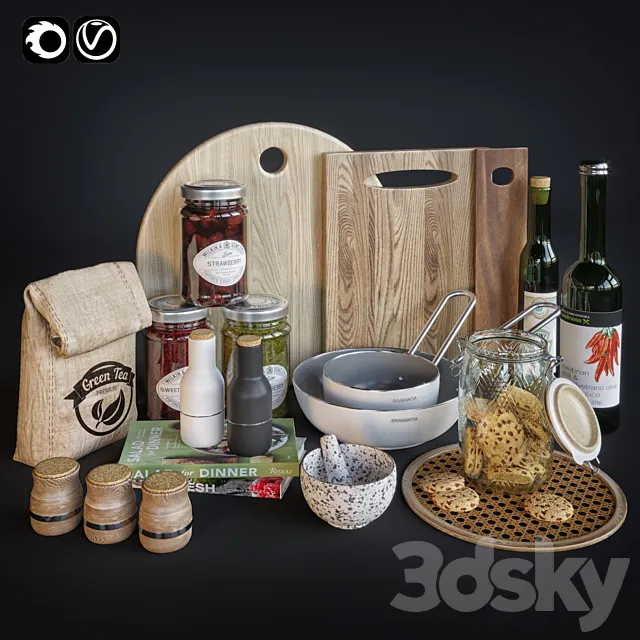 Kitchen accessorie 3D Model