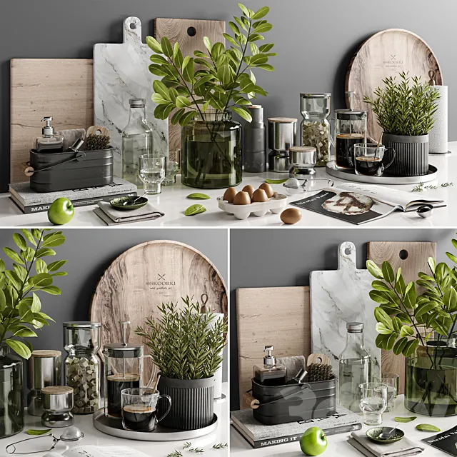 kitchen accessories 013 3DModel