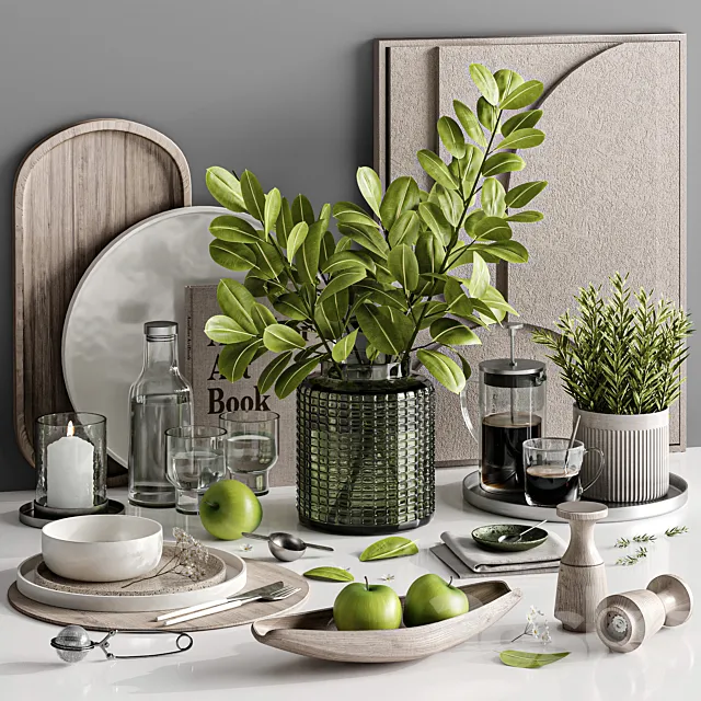 kitchen accessories 015 3D Model