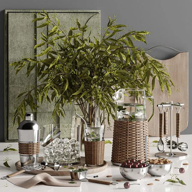 kitchen accessories 019 3D Model