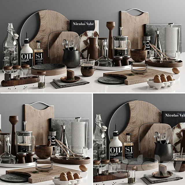 kitchen accessories 021 3D Model
