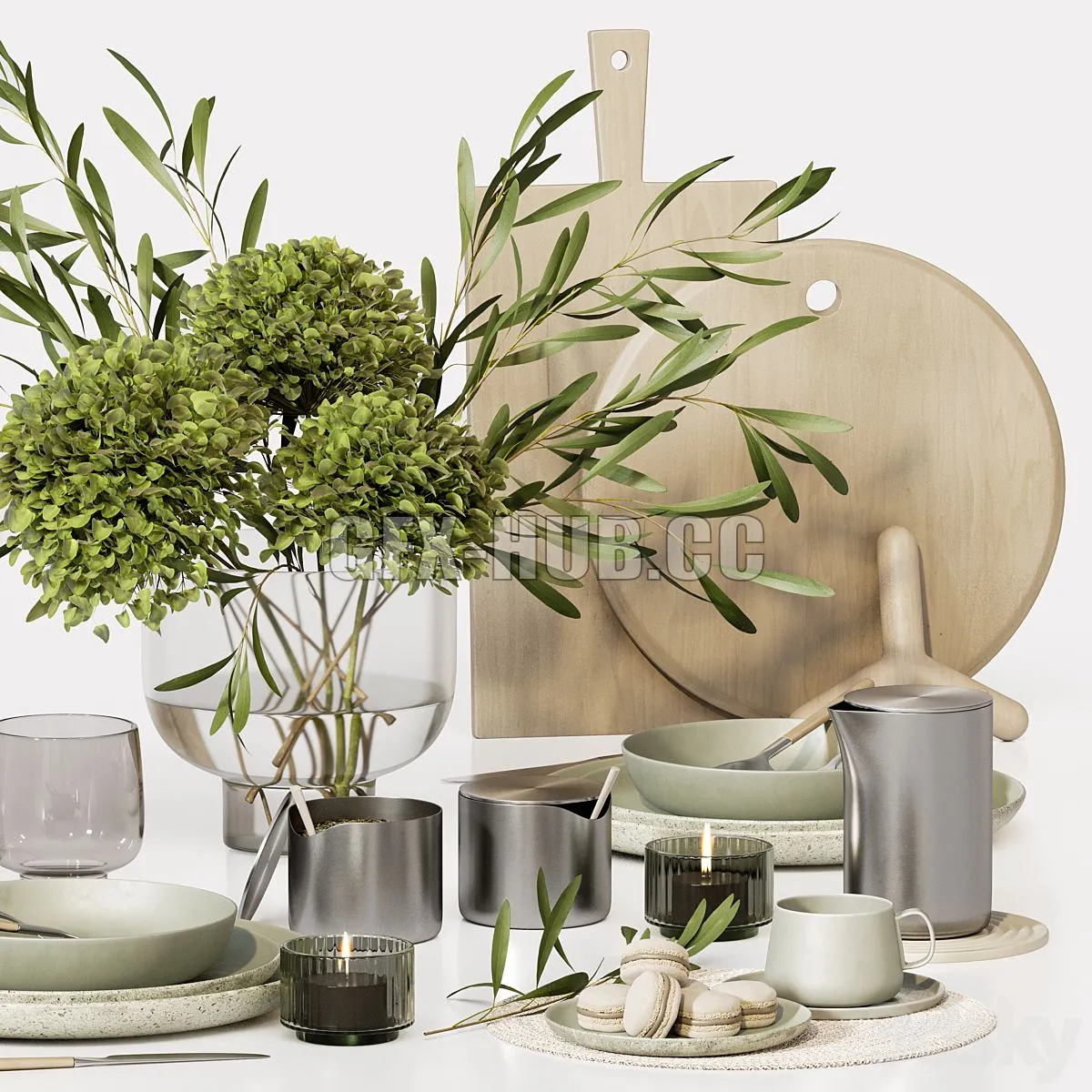 Kitchen accessories 026 3D Model