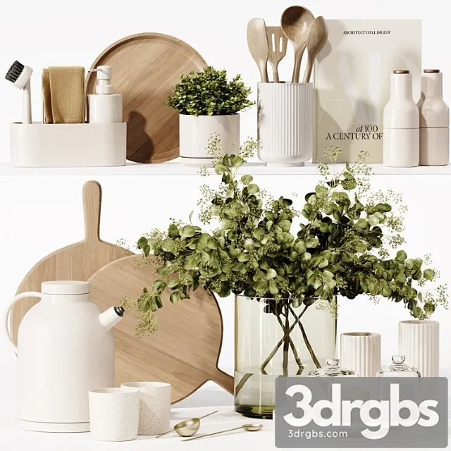 Kitchen Accessories 027 3D Model Free