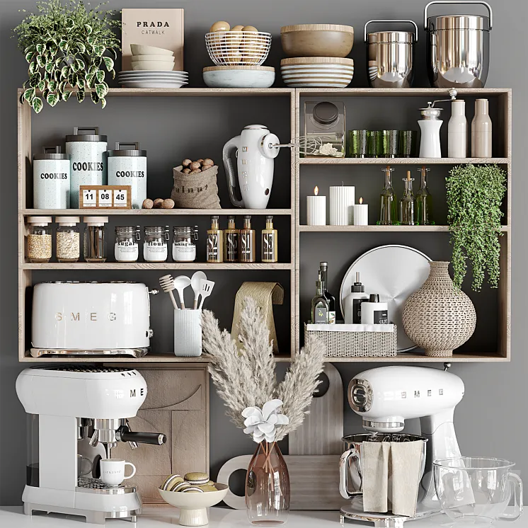 kitchen accessories 027 3D Model Free