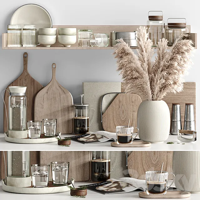 kitchen accessories 029 3D Model