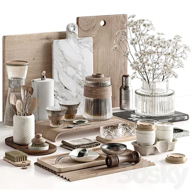 kitchen accessories 037 3D Model