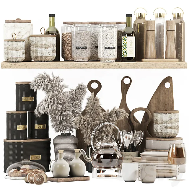 kitchen accessories-08 3D Model