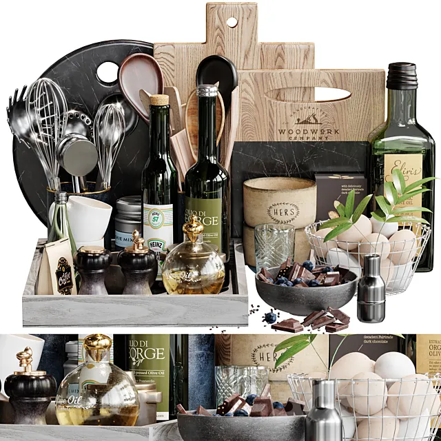 kitchen accessories 14 3DModel