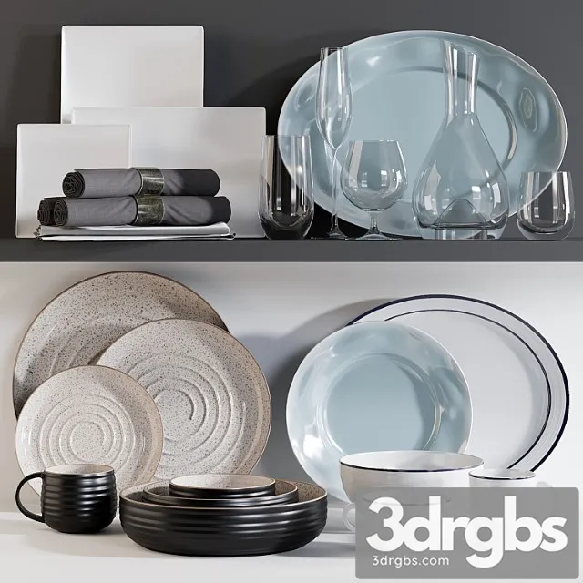 Kitchen accessories 15 3D Model Free
