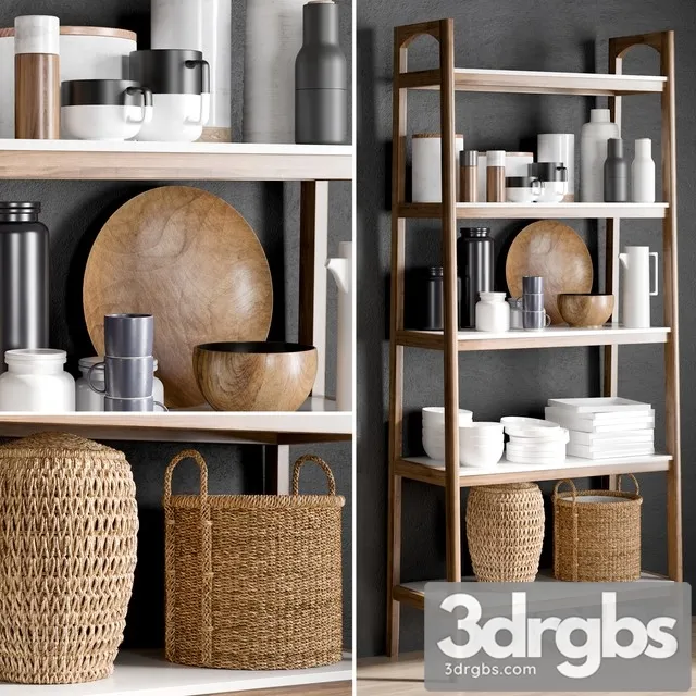 Kitchen Accessories 3D Model Free