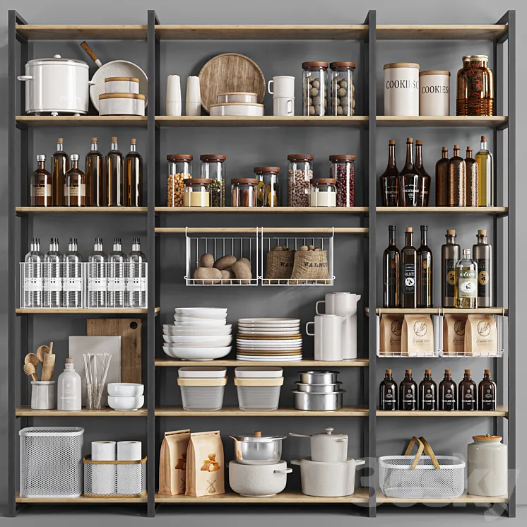 kitchen accessories-50 3D Model Free