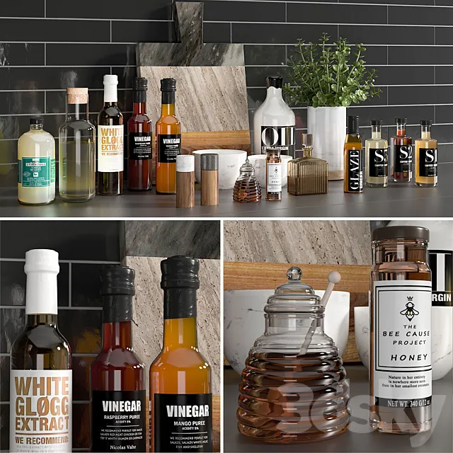 Kitchen Accessories 7 3D Model