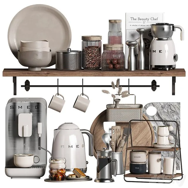 Kitchen accessories 72 3D Model