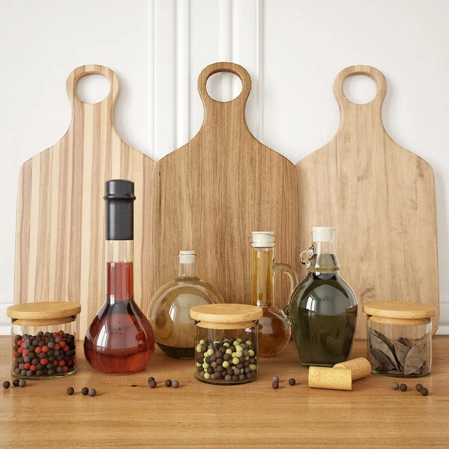 kitchen - Accessories of kitchen 3D Model