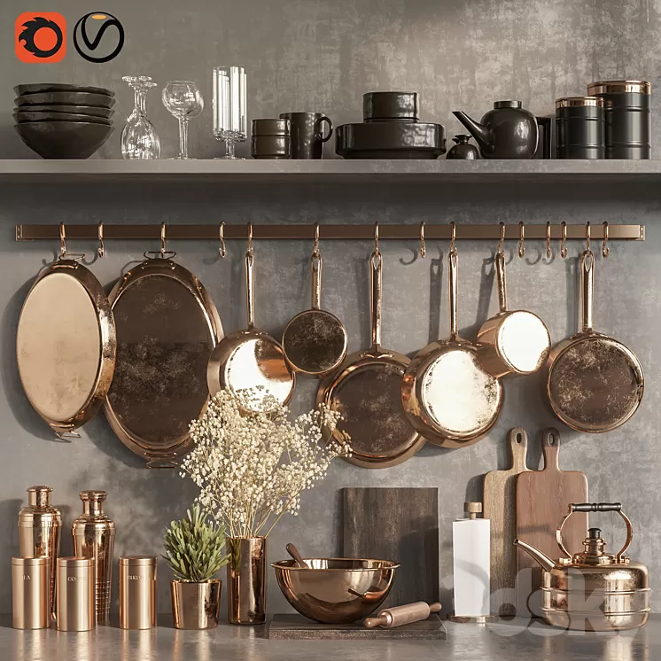 Kitchen Accessories set01