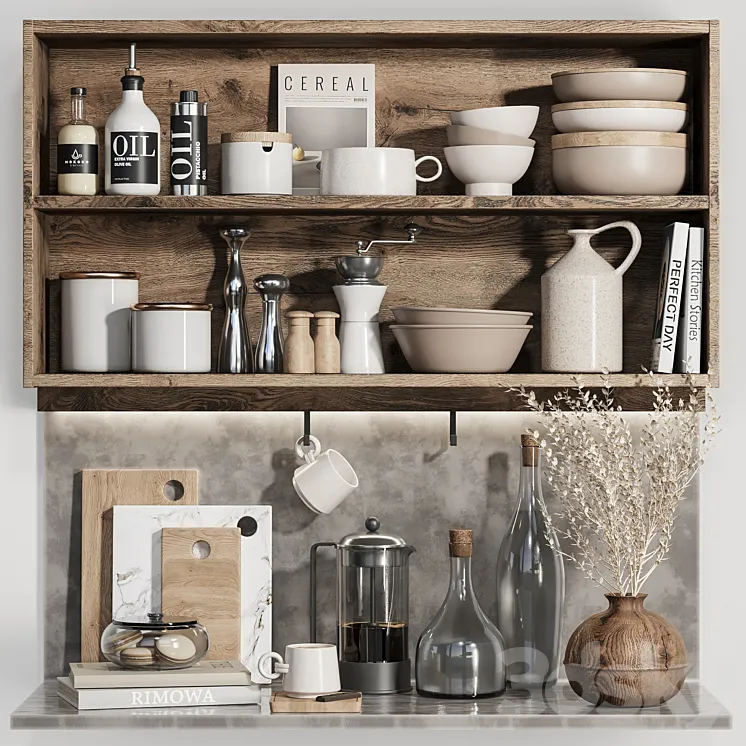 kitchen accessories0035 3D Model Free