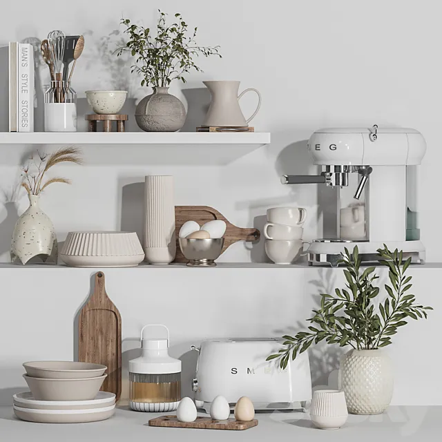 kitchen accessories020 3DModel