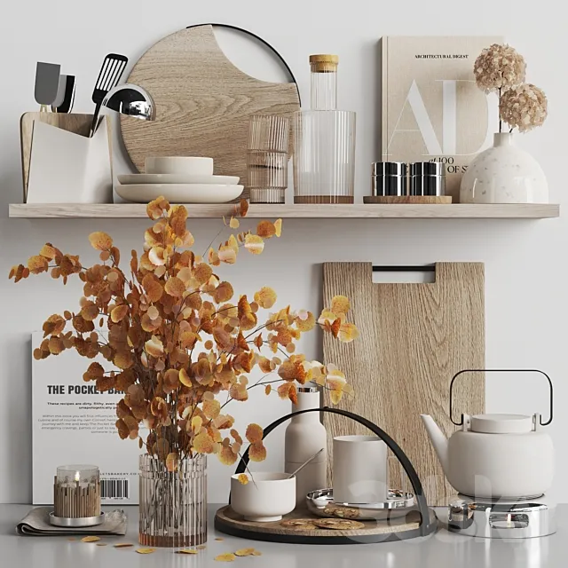 kitchen accessories044 3D Model